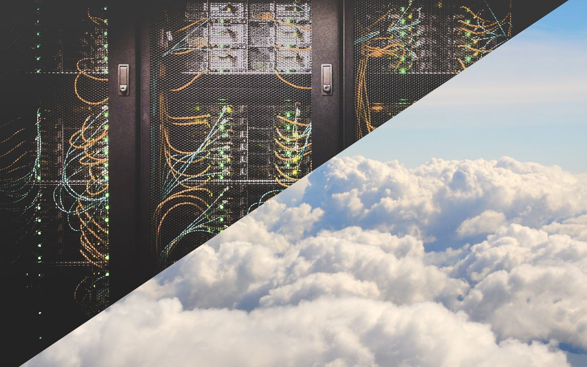 ¿Cómo funciona el almacenamiento en la nube híbrida?